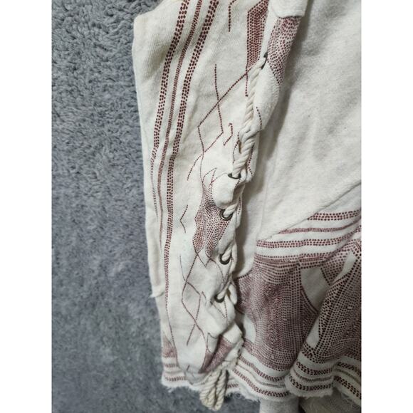 We The Free Multicolor Earth Tone Boho Style Relax Hoodie Size Read Measurements - Picture 2 of 10